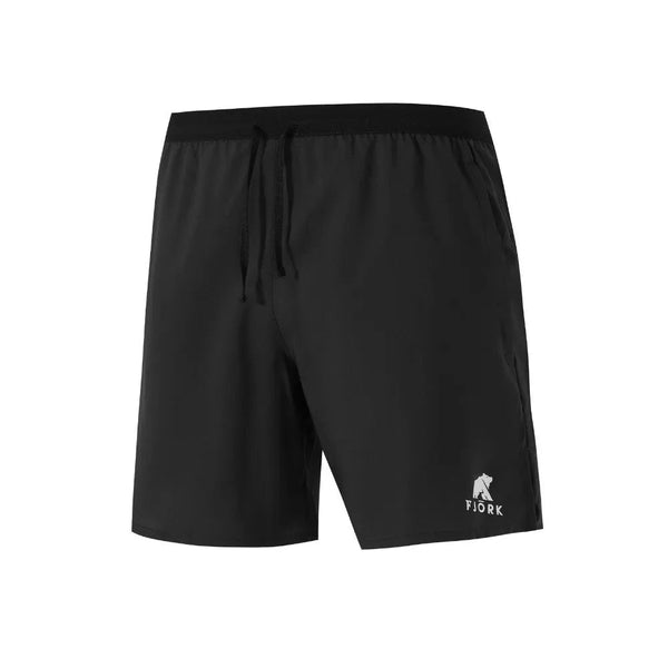 Short Running Men - FJORK Merino 🌍 - Black Laax - Shorts