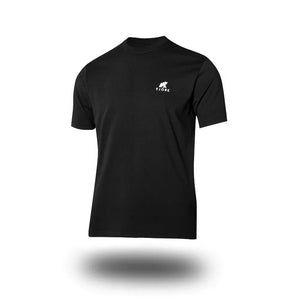 T shirt petit logo Sosto Men - FJORK Merino - Black Laax - T-shirt